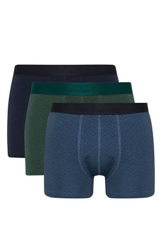DeFacto Mens Casual Regular Fit Underwear Knitted Boxer Boxer (pack of 1) Underpants