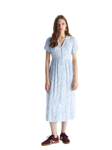 LC WAIKIKI Woman Floral Shirt Dress