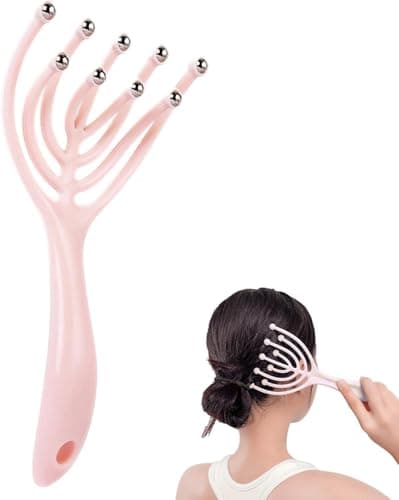 Scalp Massager, Portable Massage Tool, to Soothe the Scalp, Increase Blood Circulation, Deep Relaxation and Reduce Stress