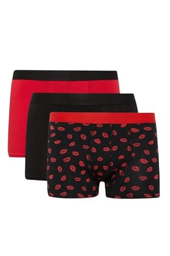 DeFacto Mens Young Regular Fit Underwear Knitted Boxer Boxer (pack of 1)