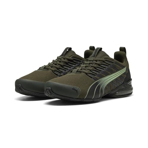 PUMA mens Voltaic Evo,Dark Olive-Puma Black Low Boot