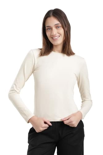CARINA Womens Microfiber Long Sleeve Top Classic Shirt