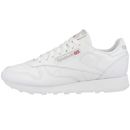 Reebok Classic Embroidered Logo Perforated Vamp Lace-Up Running Sneakers for Men 34.5 EU Shoes