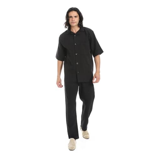 Red Circle Mens heavy linen suit with pant heavy linen suit with pant