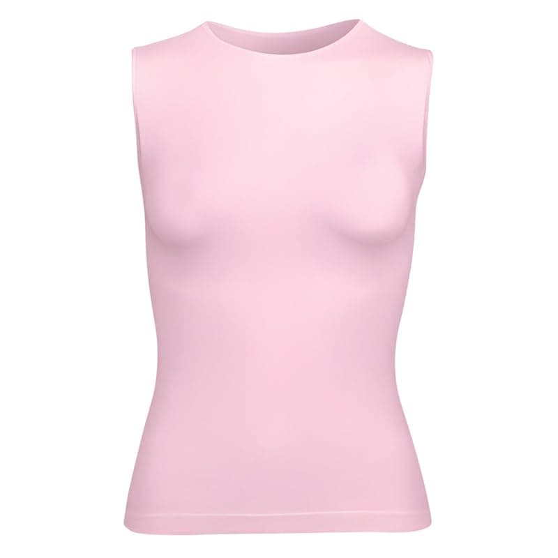 Silvy Womens Bianca Top Sleeveless Round Neck Base Layer Top (pack of 1) Shirt