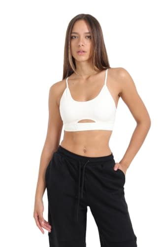 CARINA Womens Keyhole Slip-On Bra Bra