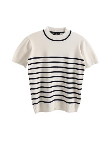 LC WAIKIKI Crew Neck Striped Women's Knitwear Sweater