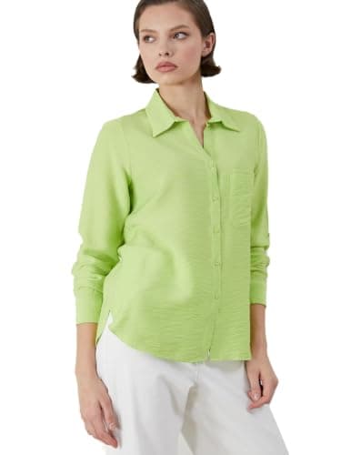 LC WAIKIKI Woman Plain Long Sleeve Women's Shirt