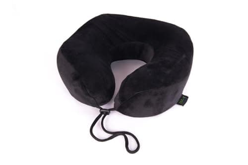 Max Comfort Neck Pillow for Travel and Car - High Quality Memory Foam Pillow for Driving and Flight Comfort