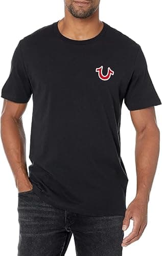 True Religion Men's Buddha Logo Shirt