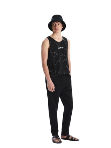LC WAIKIKI Man Crew Neck Printed Men's Sleeveless T-Shirt