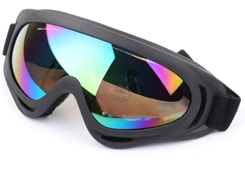 AnkaShop Cross Motorcycle Cycling Glasses Goggle Full Cover Wide Angle UV400 Eyewear Ski Snowboard Paintball Goggles Safety glasses