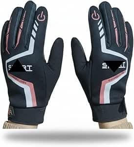 Anti Slip Cycling Gloves for Men Women Windproof Cycling Gloves for Cycling Hiking Climbing Outdoor Activities (One Size) - Suitable for Touch Screen - AGA Sport activity glove