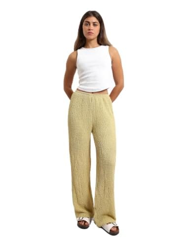 LC WAIKIKI Woman Elasticated Waist Relaxed Fit Women's Trousers Pants