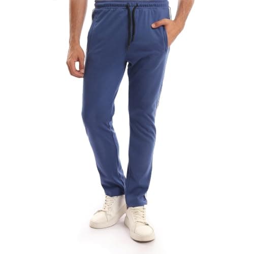King Tout for Ready-Made Garments Mens Slip On with Side Lines Pants (pack of 1)