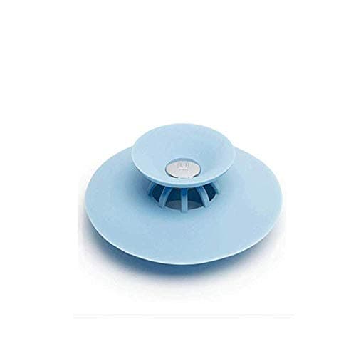 SASAY Shower Drain Stopper Floor Drain Rubber Circle Silicone Plug for Shower Bathtub Plug Bathroom Leakage-proof Drain PVC Sink Basin