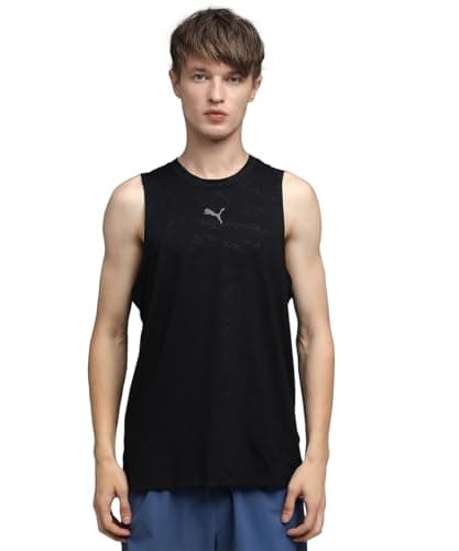 PUMA Mens M CLOUDSPUN EMBOSS T Tanks (pack of 1) Shirt