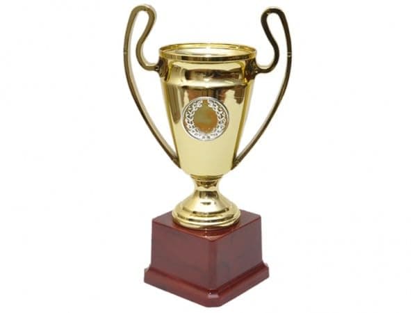 Open Trophy Trophy - Prize and Reward for Champions and Sports Enthusiasts, Gold