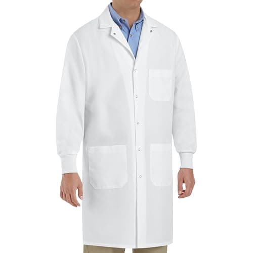 Red Kap unisex-adult Specialized Cuffed Lab Coat Medical Lab Coat (pack of 1)