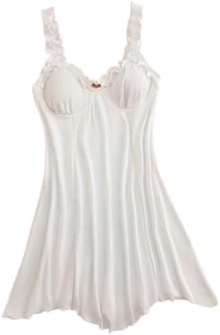 Women's Nightgown - Soft and Comfortable Material - Practical Design for Everyday Use and Home Leisure (code 7594)