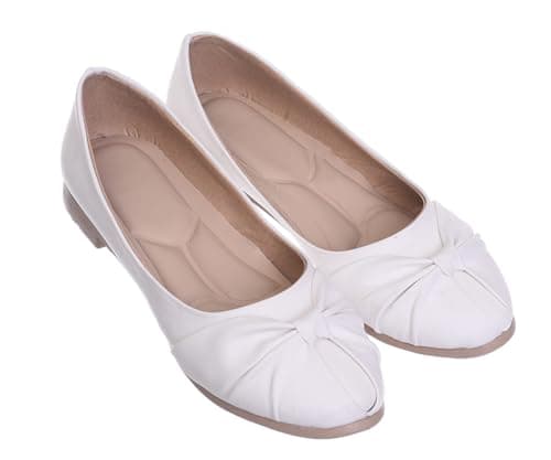 B&W womens B&W-W096-White Sneaker