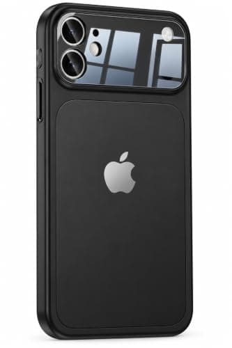 Converter Case(Compatible with iphone 12 | Premium Mag-Safe) Protective Cover Sleek Design (Compatible with iPhone 17 Pro / 17 Pro Max Series) Built-in Camera Protection (Black)