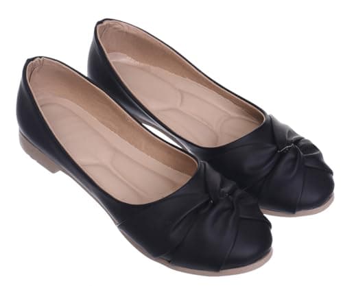B&W womens B&W-W098-Black Sneaker