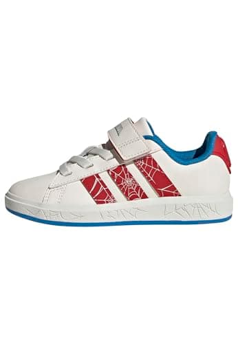 adidas unisex-child ADIDAS MARVEL SPIDER-MAN GRAND COURT SHOES