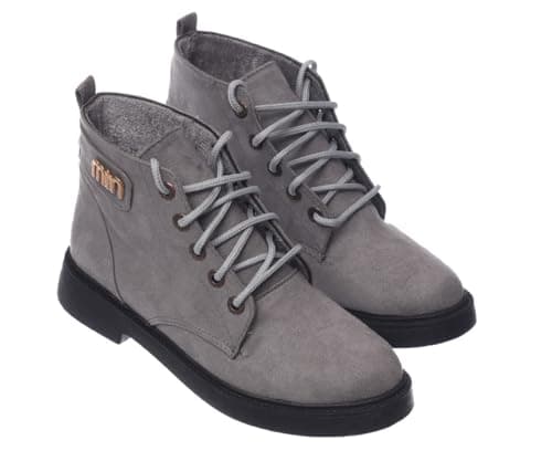 B&W womens B&W-W059-Grey Sneaker