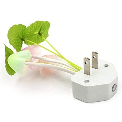 Colorful LED Mushroom Night Light Dream Bed Lamp