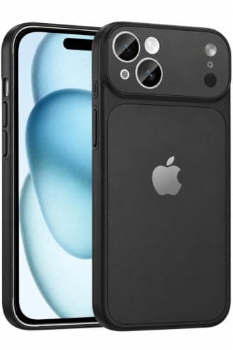 Converter Case(Compatible with iphone 15 | Premium Mag-Safe) Protective Cover Sleek Design (Compatible with iPhone 17 Pro / 17 Pro Max Series) Built-in Camera Protection (Black)