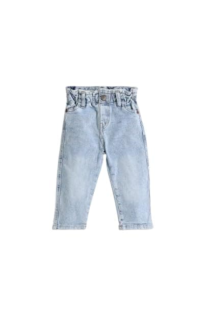 junior Baby Girls Mom Fit Pant Pants (pack of 1)
