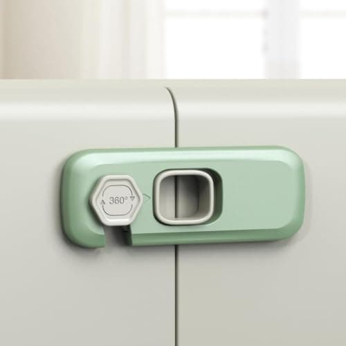 Cabinet and Drawer Lock Home Storage Organizer Security Latch