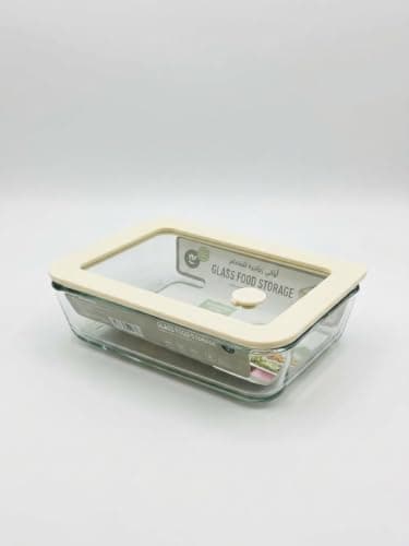 Glass Food Storage Container 700ml Clear.