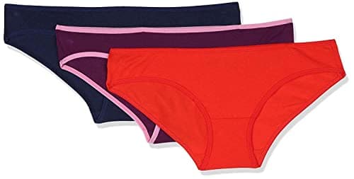 Dice Womens DW Solid Cotton Bikini Pack of 3 Underwear (pack of 3) Underpants