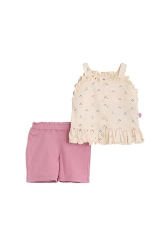 junior Baby Girls PAJAMAS Pajama Set (pack of 1)