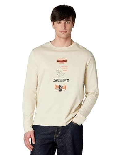 Timberland mens Long Sleeve "Made for Working" Graphic Long Sleeve "Made for Working" Graphic Shirt