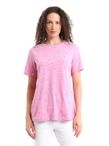LC WAIKIKI Woman Crew Neck Printed Women's T-Shirt