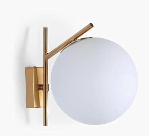 Generic Abalek 1 Bulb Without Bulbs 20x15x20cm Gold Edg_51