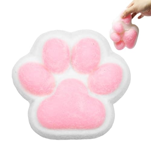 KIKVTER Squishy Paw, Cat Paw Squishy, Large Cat Paws Squishy, Anti-Stress Toy, Squishy Paw, Cute Soft Cat Paws Squeeze Toys, Cat Paws for Children and Adults