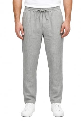 Men’s Linen Pants Designed with a relaxed fit