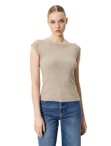 KOTON Womens TSHIRT SS JERSEY (pack of 1) Shirt
