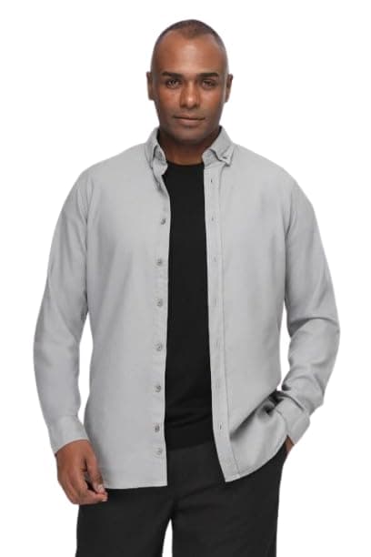 TiE HOUSE New Fit Shirt Oxford 100% Cotton-003/001/005/0041