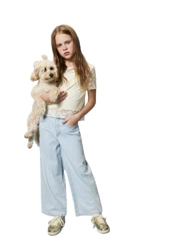 LC WAIKIKI Girl Wideleg Girls Jeans