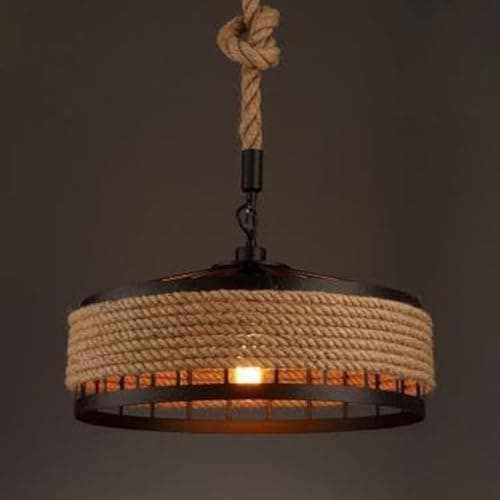 Generic Pendant Light 3 Bulb Without Bulbs 60x50x60cm Black