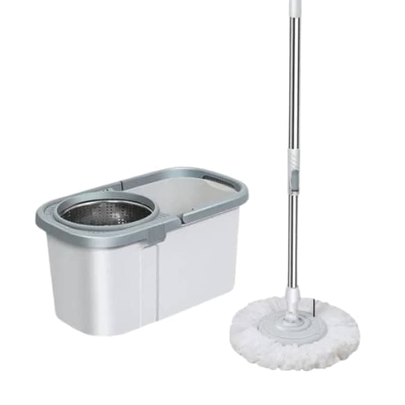 جردل دوار بالعصارة – جردل تنظيف للمسح وعصر الممسحة بسهولة | للاستخدام المنزلي Mop