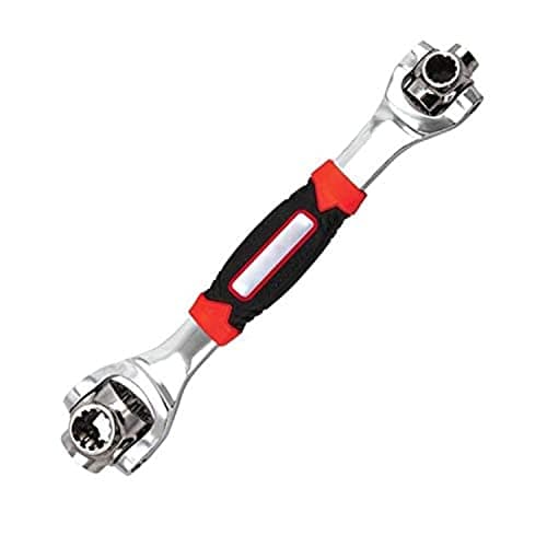 Tiger Wrench 48 in 1 Tools Socket Works with Spline Bolts Torx 360 Degree 6-Point Universal Furniture Car Repair