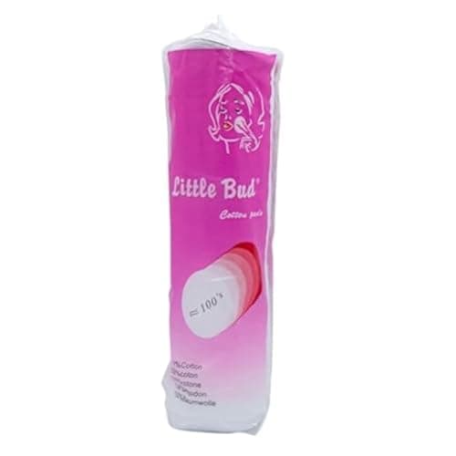 100 Pieces Cotton Round Strips Cosmetic Makeup Remover Cotton pad