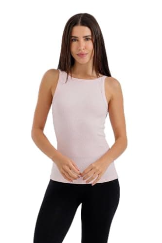 Carina Ribbed Racer Tank Top Shirt
