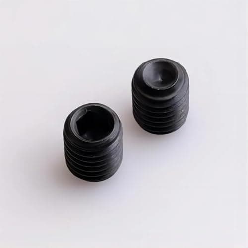 | Screw M5 x 5 mm | Screw Pack 40| Allen Key Screws | Chamfered End | for Fastening, Door Handle and Other Uses
